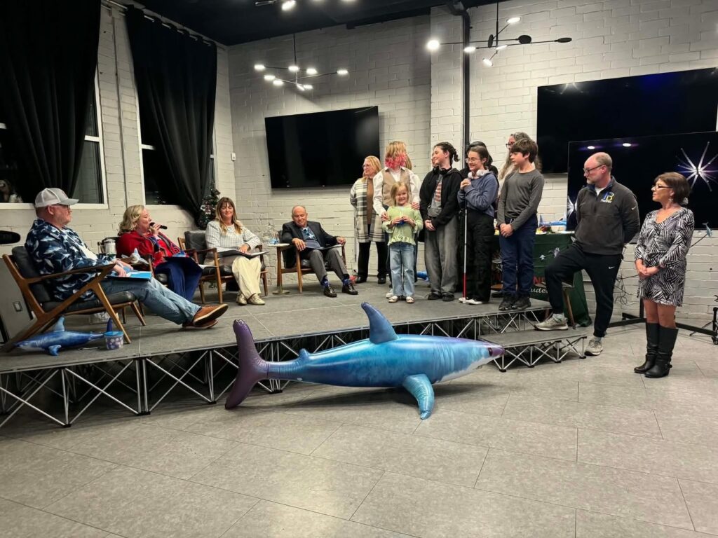 The Nassau Education Foundation hosted Shark Grant Night, a high-energy pitch competition. Photo courtesy Nassau Education Foundation