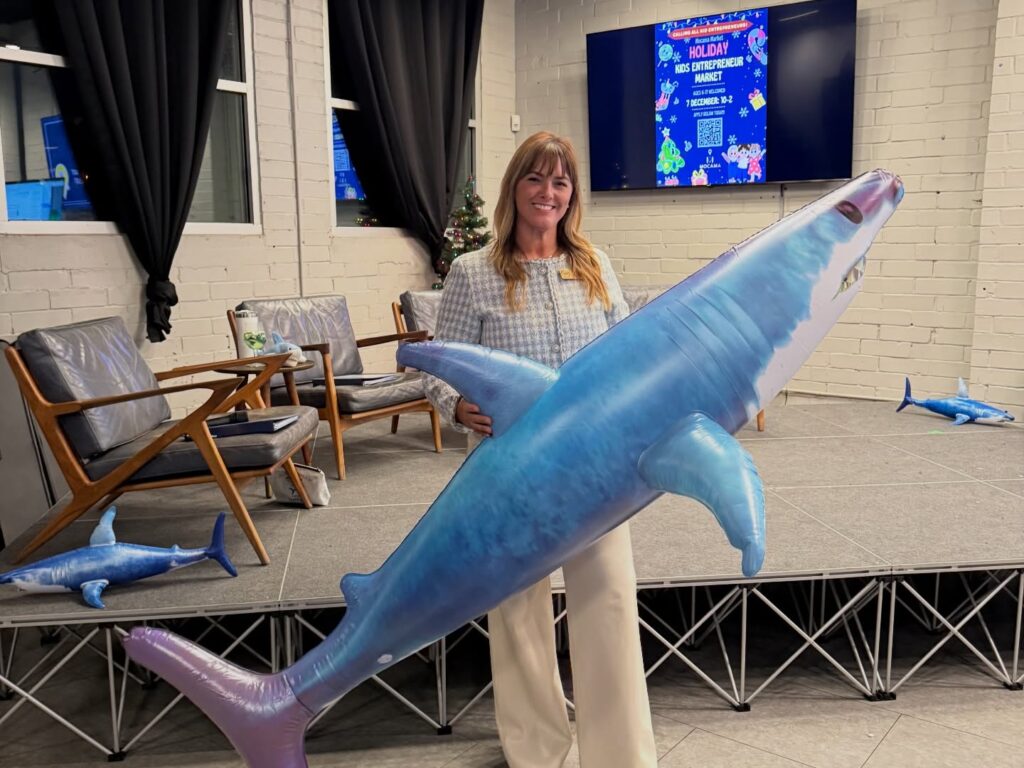 The Nassau Education Foundation hosted Shark Grant Night, a high-energy pitch competition. Photo courtesy Nassau Education Foundation